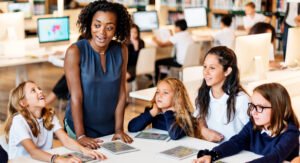 Classroom Learning Mathematics Students Study Concept